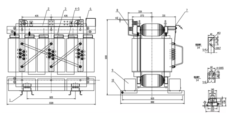 10kVA Dry Type Transformer